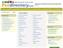 Tablet Screenshot of pendirectory.com